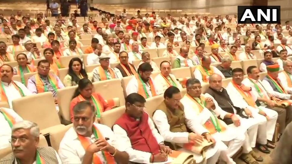 Bjp 2 Day Training Programme Called Abhyas Varga At Parliament बीजेपी सांसदों का ट्रेनिंग