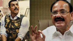 उप-राष्ट्रपति ने स्पेशल स्क्रीनिंग में देखी 'बाटला हाउस', जॉन अब्राहम बोले- 'गर्व है