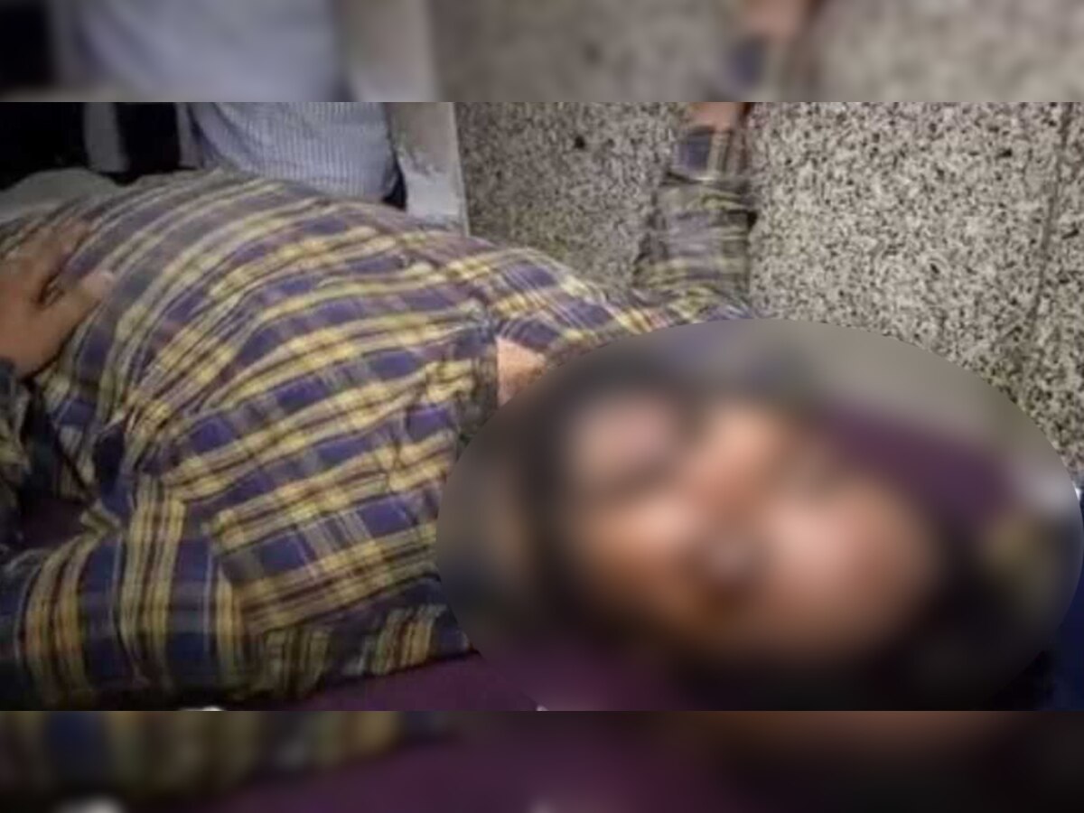 अस्पताल में भर्ती पीड़ित.