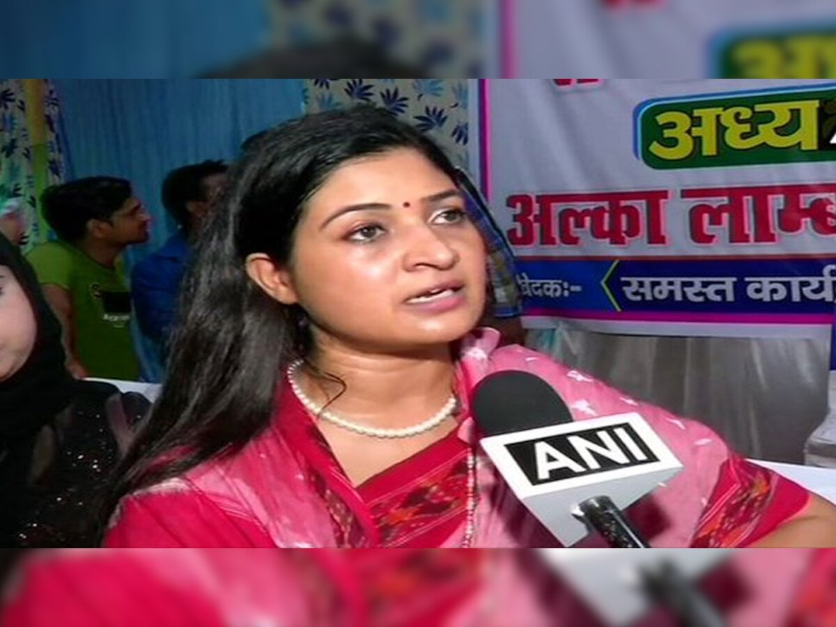लोकसभा चुनाव खत्म होने के बाद लांबा और पार्टी के बीच तनाव बढ़ गया था.(फोटो- ANI)