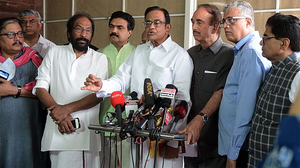 राज्यसभा से वॉकआउट Jammu and Kashmir, article 370, Article 370 scrapped