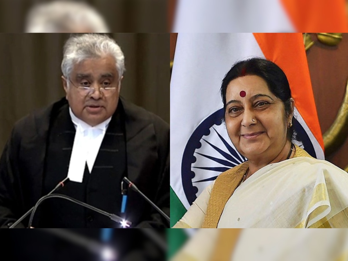 सुषमा स्वराज के कहने पर हरीश साल्वे ने अंतरराष्ट्रीय अदालत (ICJ) में कुलभूषण जाधव केस की पैरवी की थी.