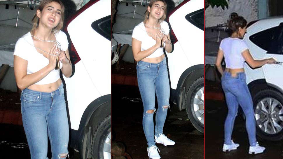 'लव आज कल 2' की शूटिंग की यादें Sara Ali Khan spotted in Bandra
