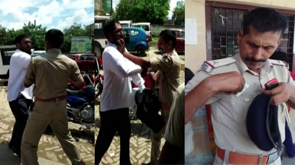 बिहारः दरभंगा में पुलिस की गुंडई, ASI ने अधिवक्ता को पीटा