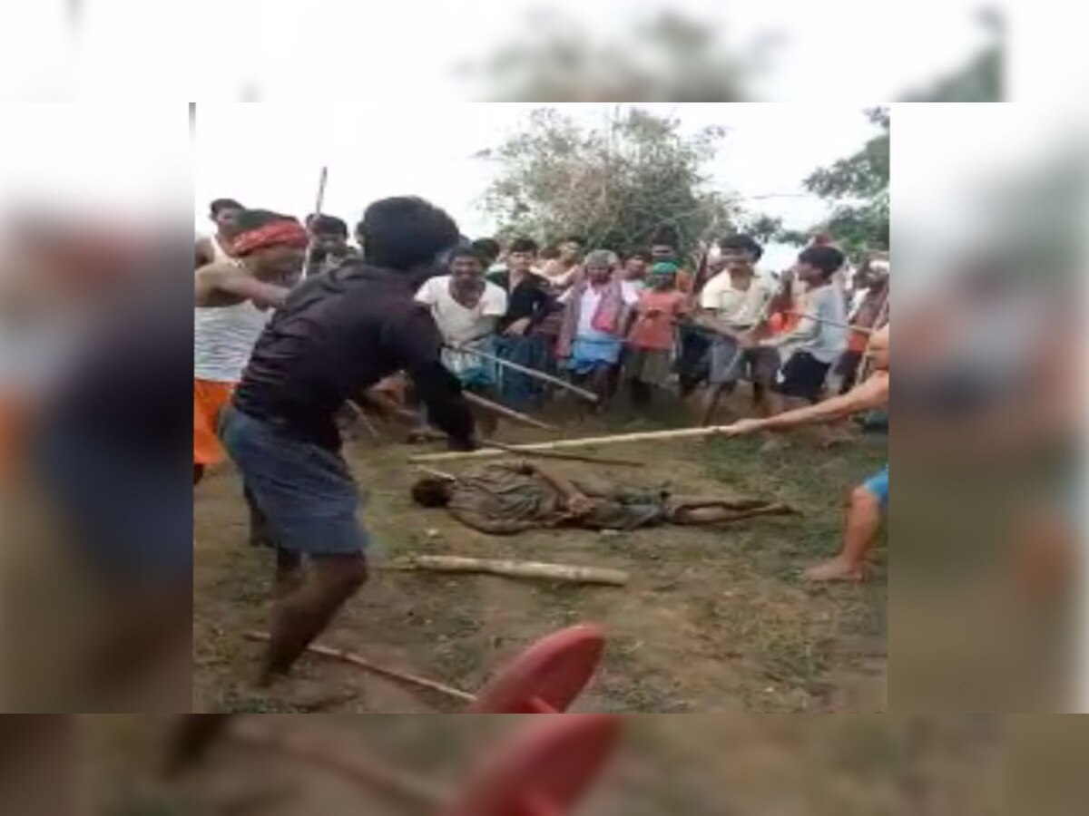 पटना में भीड़ ने कर दिया बेरहमी से इंसाफ.