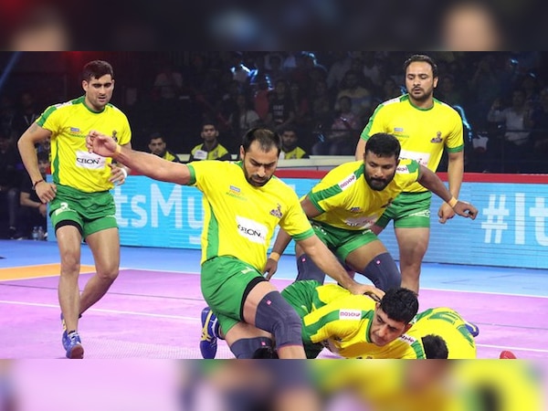 तमिल थलाइवाज की पांच मैचों में यह दूसरी जीत है.  (फोटो  Twitter/@ProKabaddi)