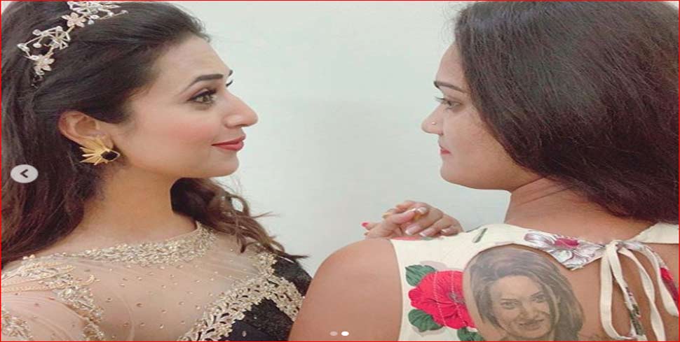 साल 2016 में की थी विवेक से शादी Divyanka Tripathi's fan got inked
