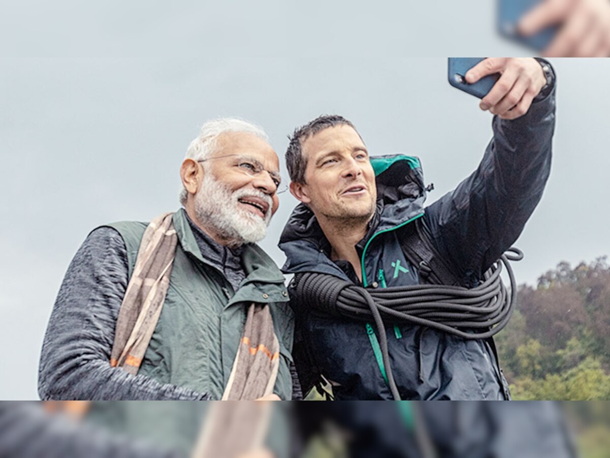 2015 में अमेरिका के तत्‍कालीन राष्‍ट्रपति बराक ओबामा भी इस शो का हिस्‍सा बन चुके हैं. (फोटो- बियर ग्रिल्‍स, ट्विटर)