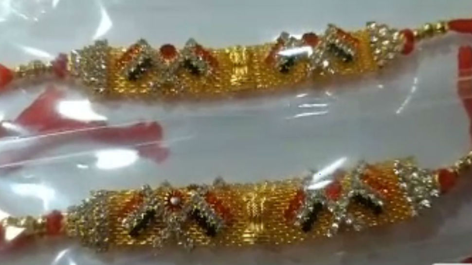 अशोक स्तंभ की राखियां Modi Rakhi demand increased in this rakshabandhan in bihar