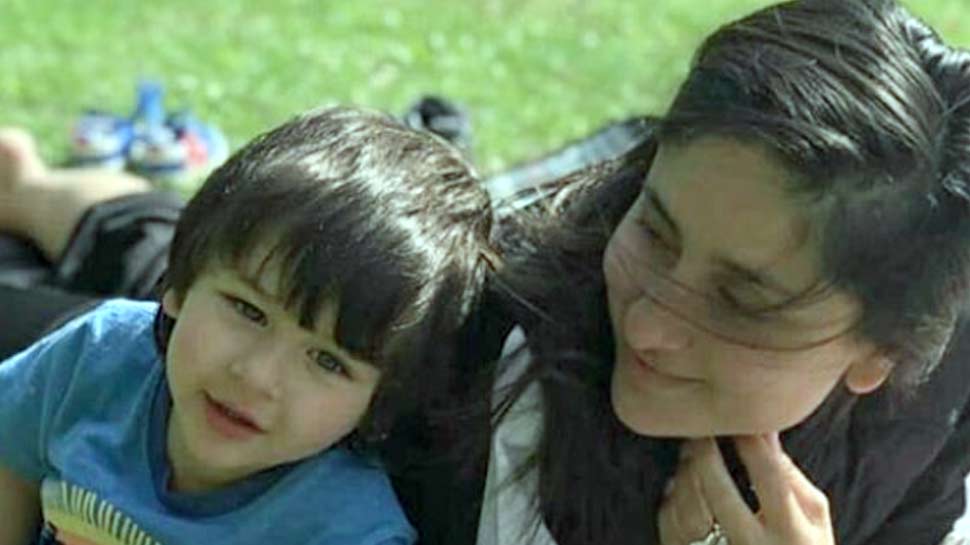करीना कपूर खान और उनके बेटे तैमूर अली खान Kareena Kapoor with son Taimur Ali Khan