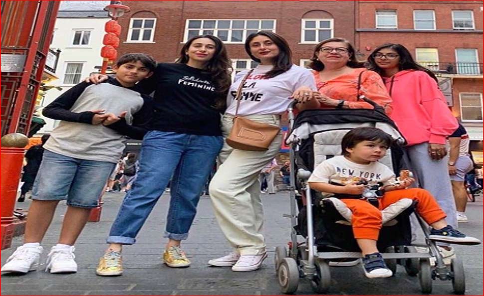 मां-बेटी की जोड़ी इंटरनेट पर वायरल Kareena Kapoor with son Taimur Ali Khan
