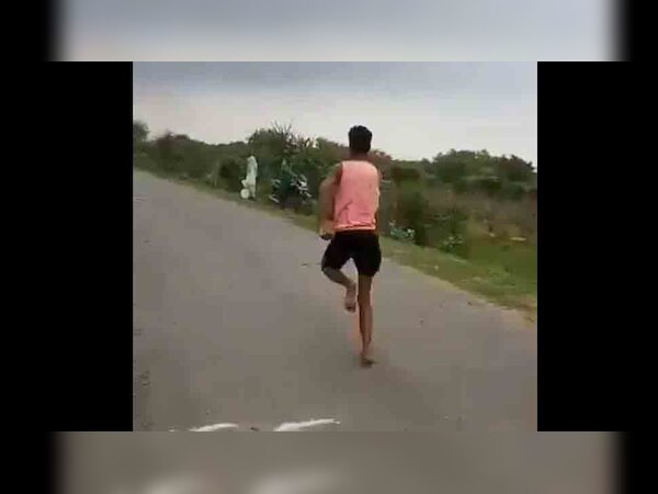 रामेश्वर गुर्जर की यह तस्वीर वीडियो ग्रैब से ली गई है. 
