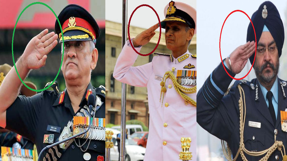 साल 2006 के मार्च माह में इंडियन एयर फोर्स ने अपने कर्मियों के लिए सैल्यूट के नए फॉर्म तय किए. साल 2006 के मार्च माह में इंडियन एयर फोर्स ने अपने कर्मियों के लिए सैल्यूट के नए फॉर्म तय किए.