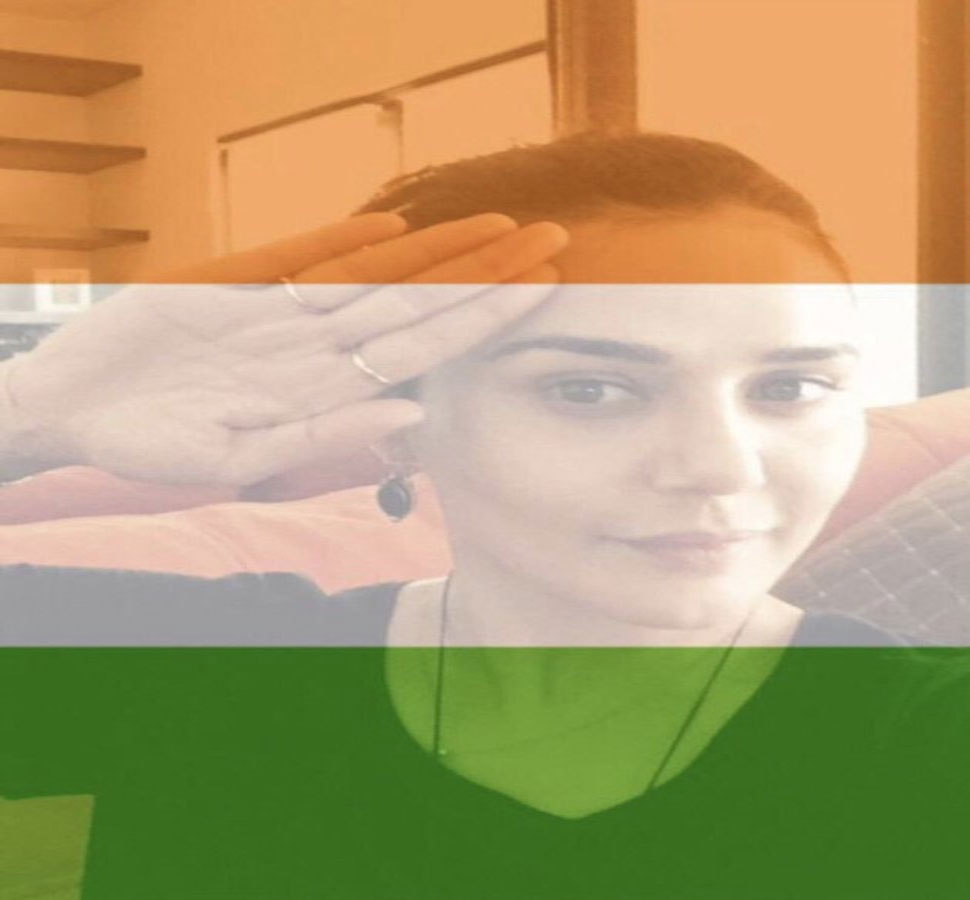 प्रीति जिंटा ने शेयर की सेल्फी Preity Zinta shares selfie