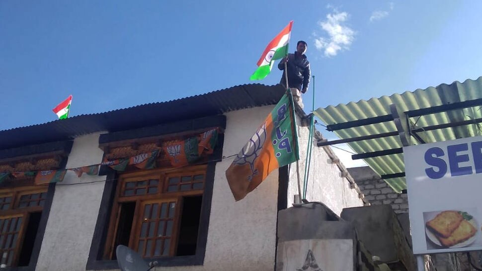 सांसद नामग्याल ने शेयर की तस्वीरें ladakh MP jamyang tsering namgyal shares pics on twitter