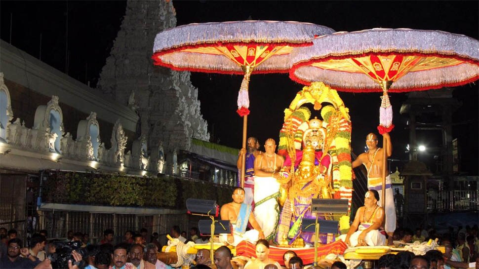 Tirumala Tirupati Garuda Seva 15 August 