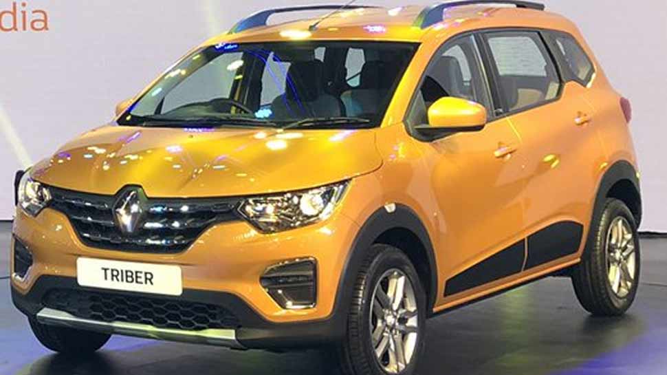 कार को कंपनी ने 19 जून को पेश किया था renault to launch triber on 28 august