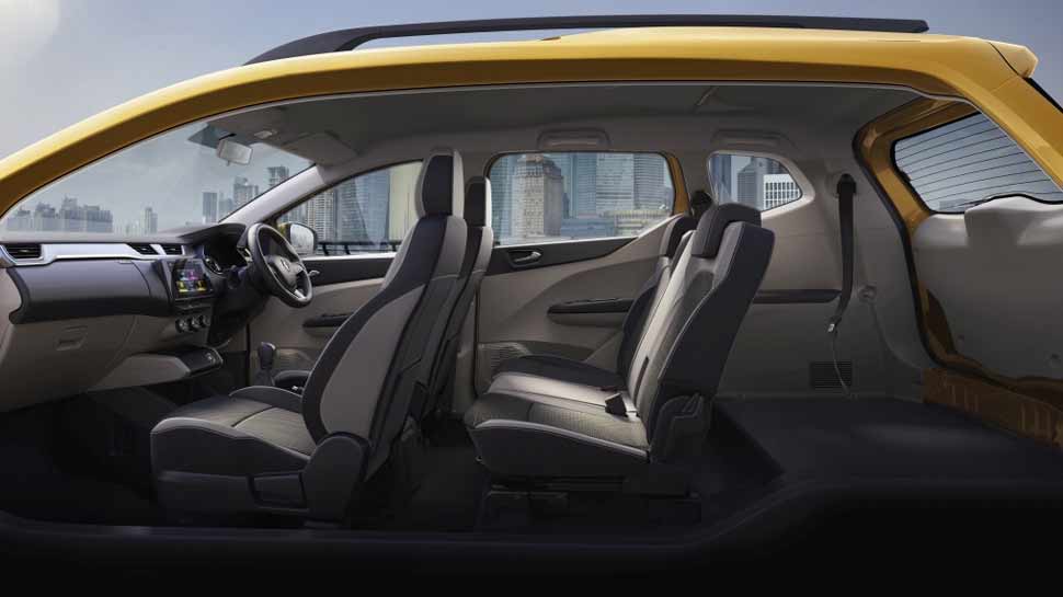 7.9-इंच का टचस्क्रीन इंफोटेनमेंट सिस्टम renault to launch triber on 28 august