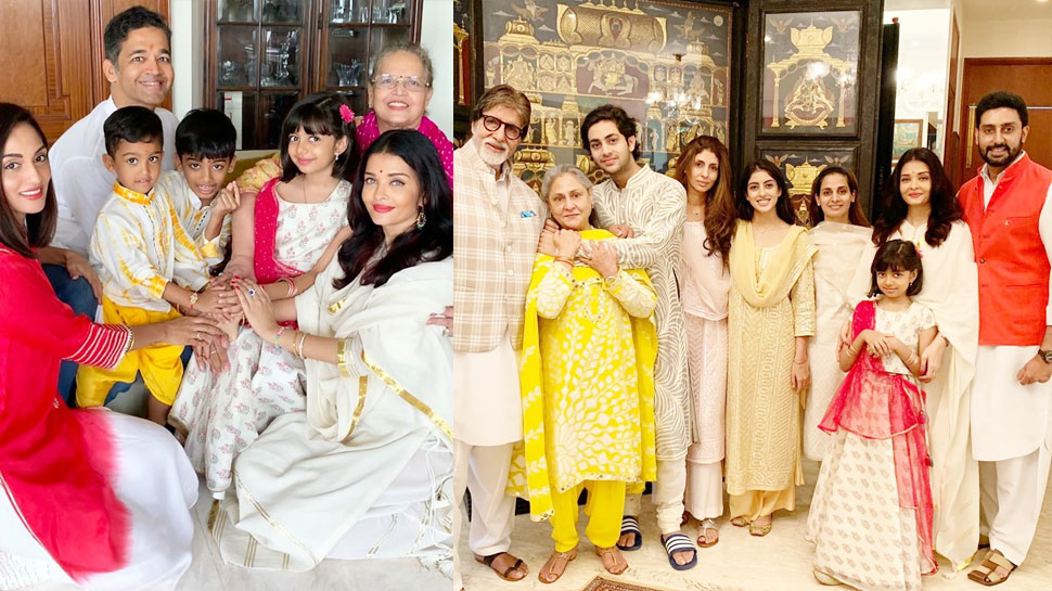 ऐश्वर्या ने शेयर की ये तस्वीर Bachchan family