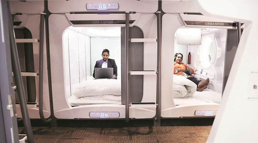 यात्रियों को कम खर्चे मे ज्यादा सुविधा POD Cheap, Pod Hotel, IRCTC