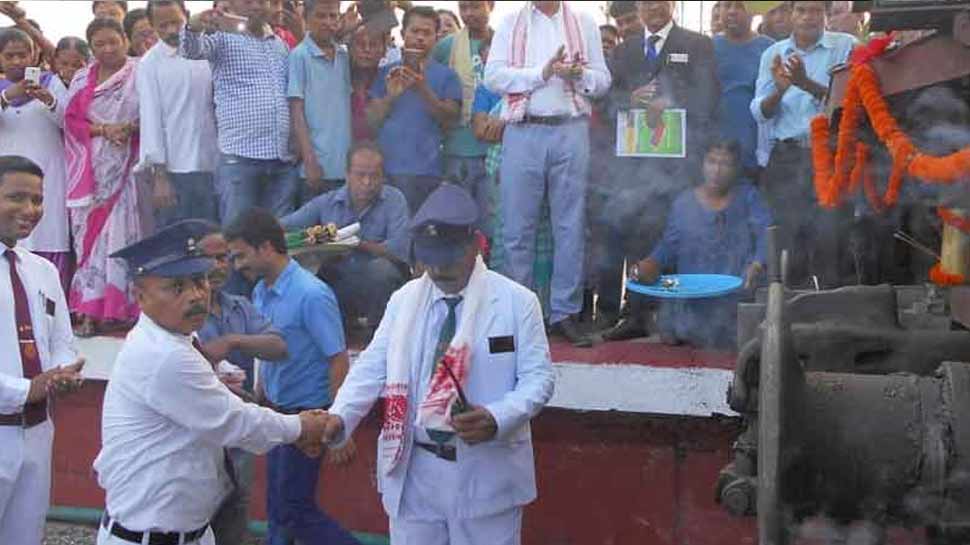 त्रिपुरा के लोगों के लिए खुशखबरी Dekargaon Dibrugarh intercity express flagged off