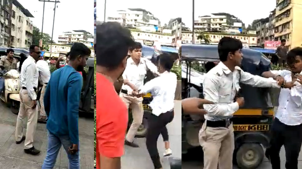 मुंबईः ट्रैफिक पुलिस ने काटा चालान, तो शख्स ने की धक्का-मुक्की, फिर जो हुआ...