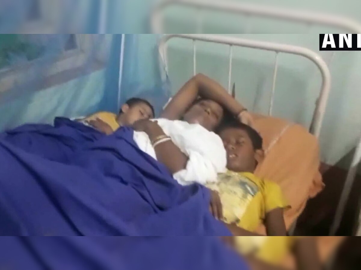 जन्‍माष्‍टमी समारोह के दौरान हुआ हादसा. फोटो ANI