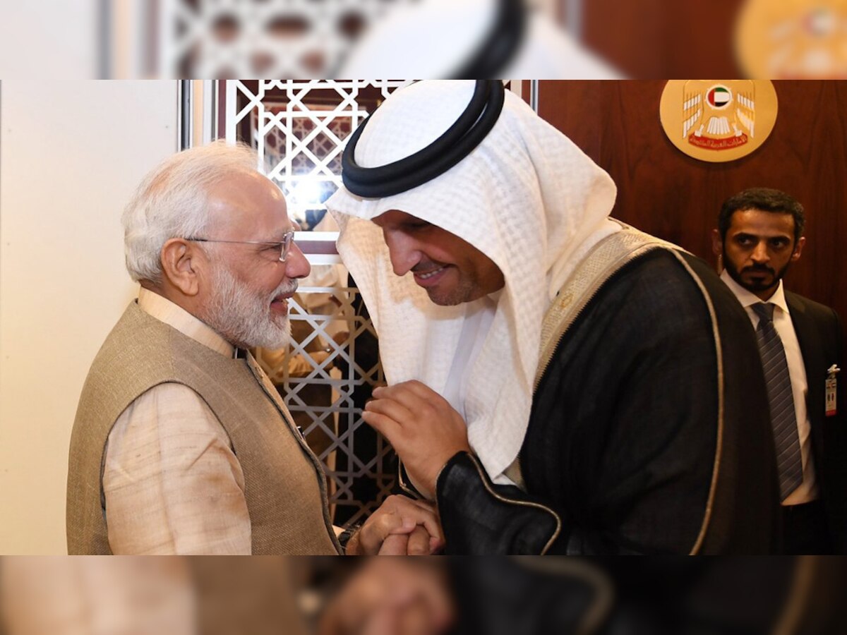 PM मोदी को आज मिलेगा UAE का सर्वोच्‍च नागरिक सम्‍मान, क्राउन प्रिंस संग होगी द्विपक्षीय वार्ता