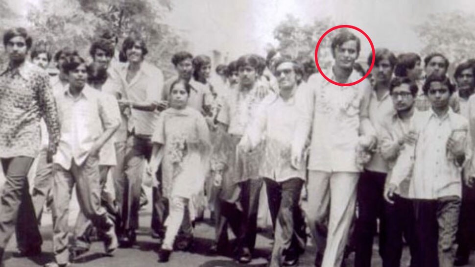 1974 में स्टूडेंट यूनियन के अध्यक्ष बने Became President of Student Union in 1974