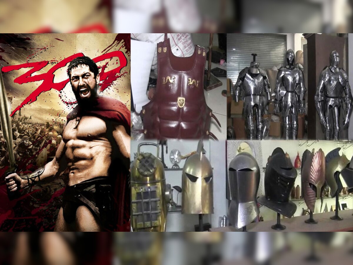 हॉलीवुड की फिल्म '300' में भी उन्होंने डिमांड के आधार तलवारे और ढाल बनाए थे.