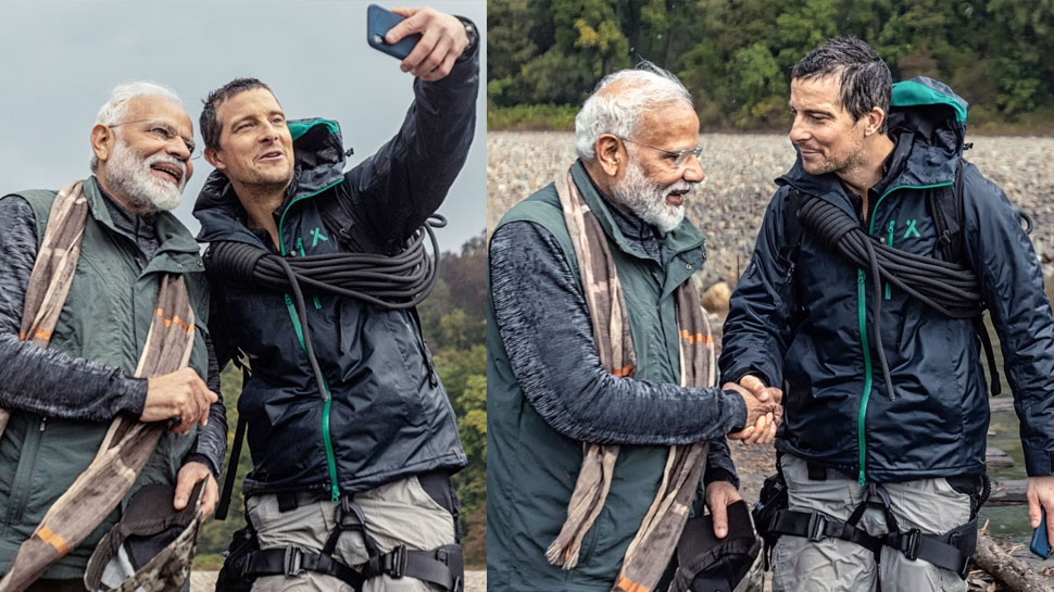 12 अगस्त को एपिसोड में दिखे थे पीएम मोदी और बियर ग्रिल्स. फाइल फोटो 12 अगस्त को एपिसोड में दिखे थे पीएम मोदी और बियर ग्रिल्स. फाइल फोटो