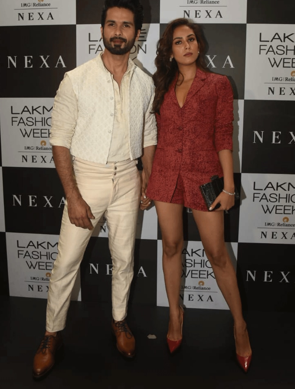 शाहिद कपूर मीरा राजपूत Shahid Kapoor Meera Rajput