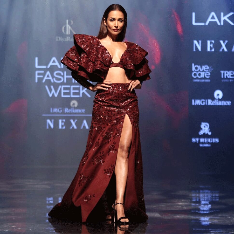 मलाइका का अंदाज है जुदा Lakme Fashion Week 2019