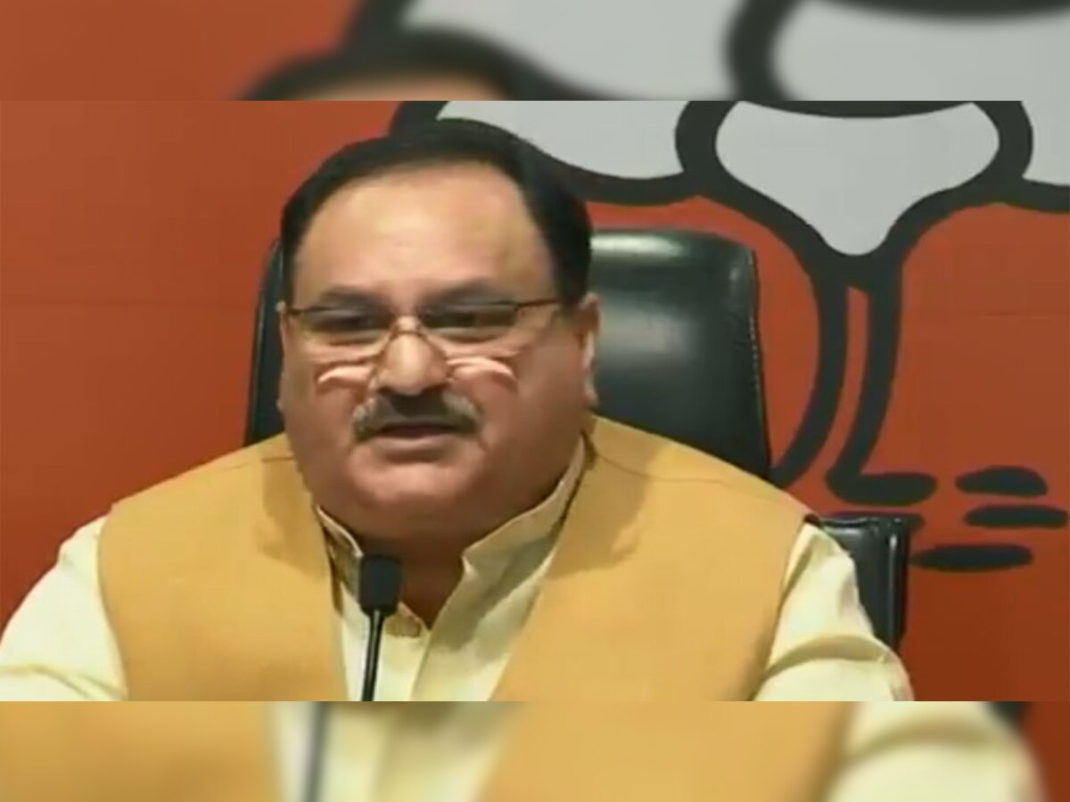 बीजेपी के कार्यकारी अध्यक्ष जेपी नड्डा (@BJP4India)