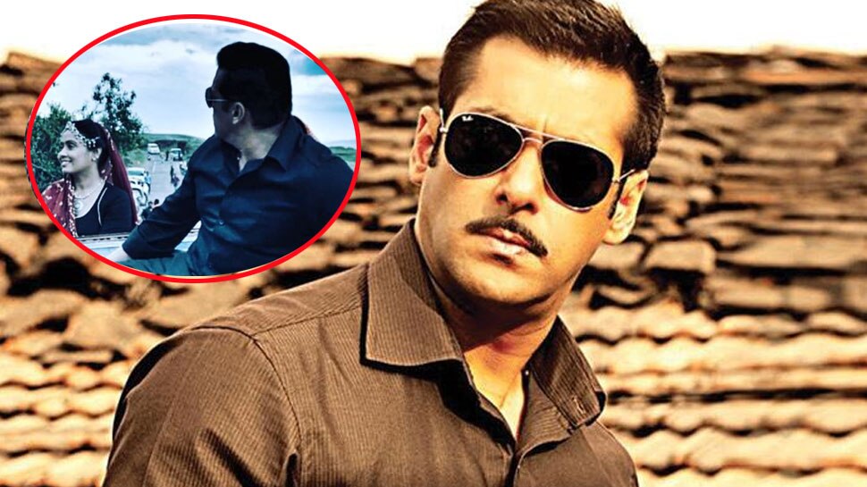 'दबंग 3' के सेट से LEAK हुआ सलमान खान का Look, Viral हुई चुलबुल पांडे की Photo