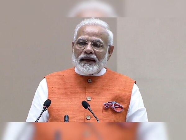 पीएम मोदी ने किया आयुष सेंटरों का उद्घाटन. फोटो BJP twitter