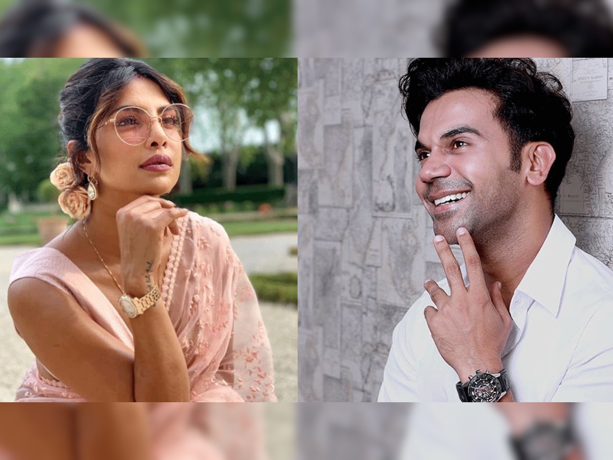 प्रियंका चोपड़ा और राजकुमार राव (फाइल फोटो: @priyankachopra/@rajkummar_rao)