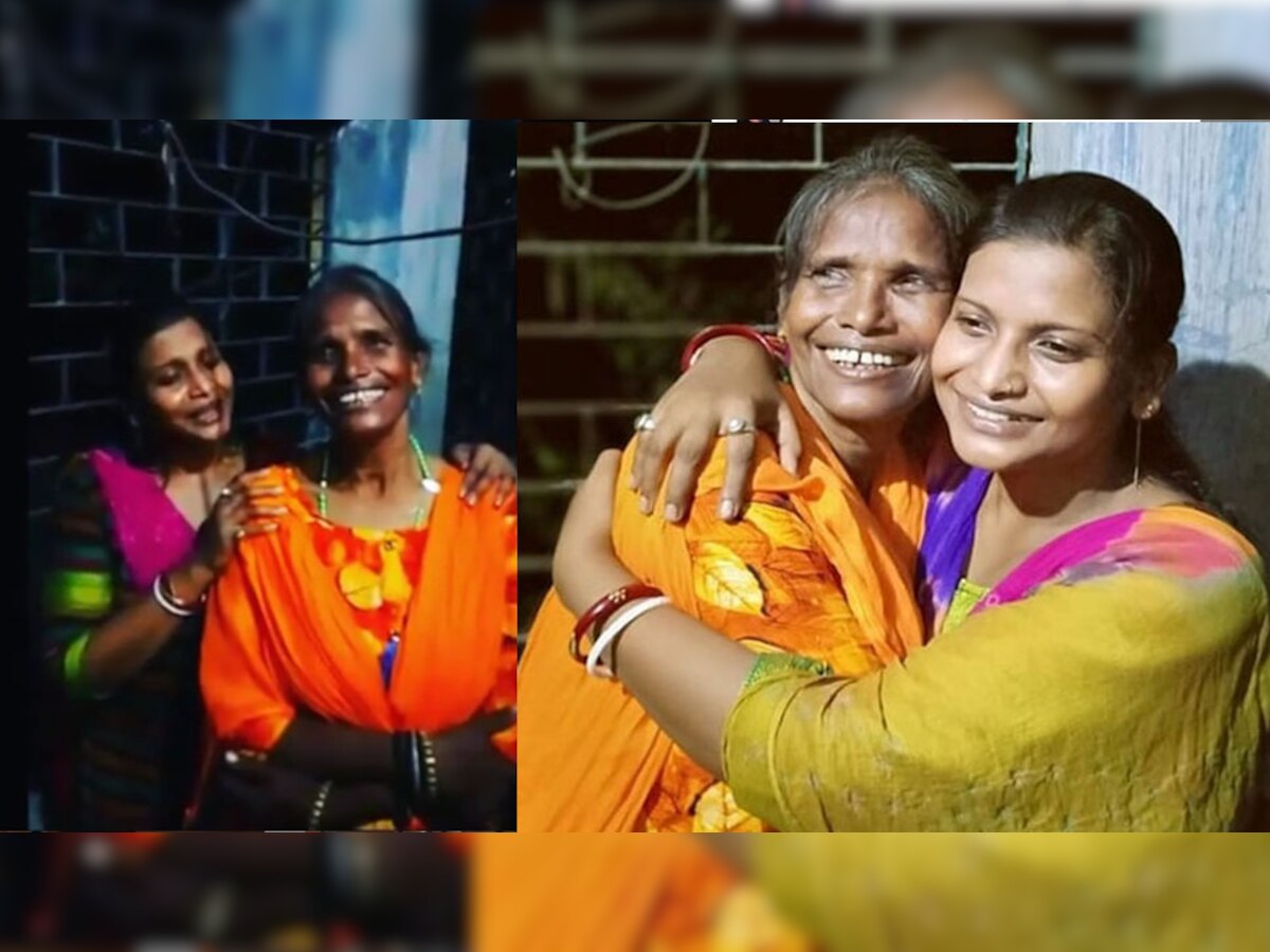 INTERNET STAR बनीं रानू मंडल की बेटी को भी लगा अब गाने का चस्‍का, देखें Video