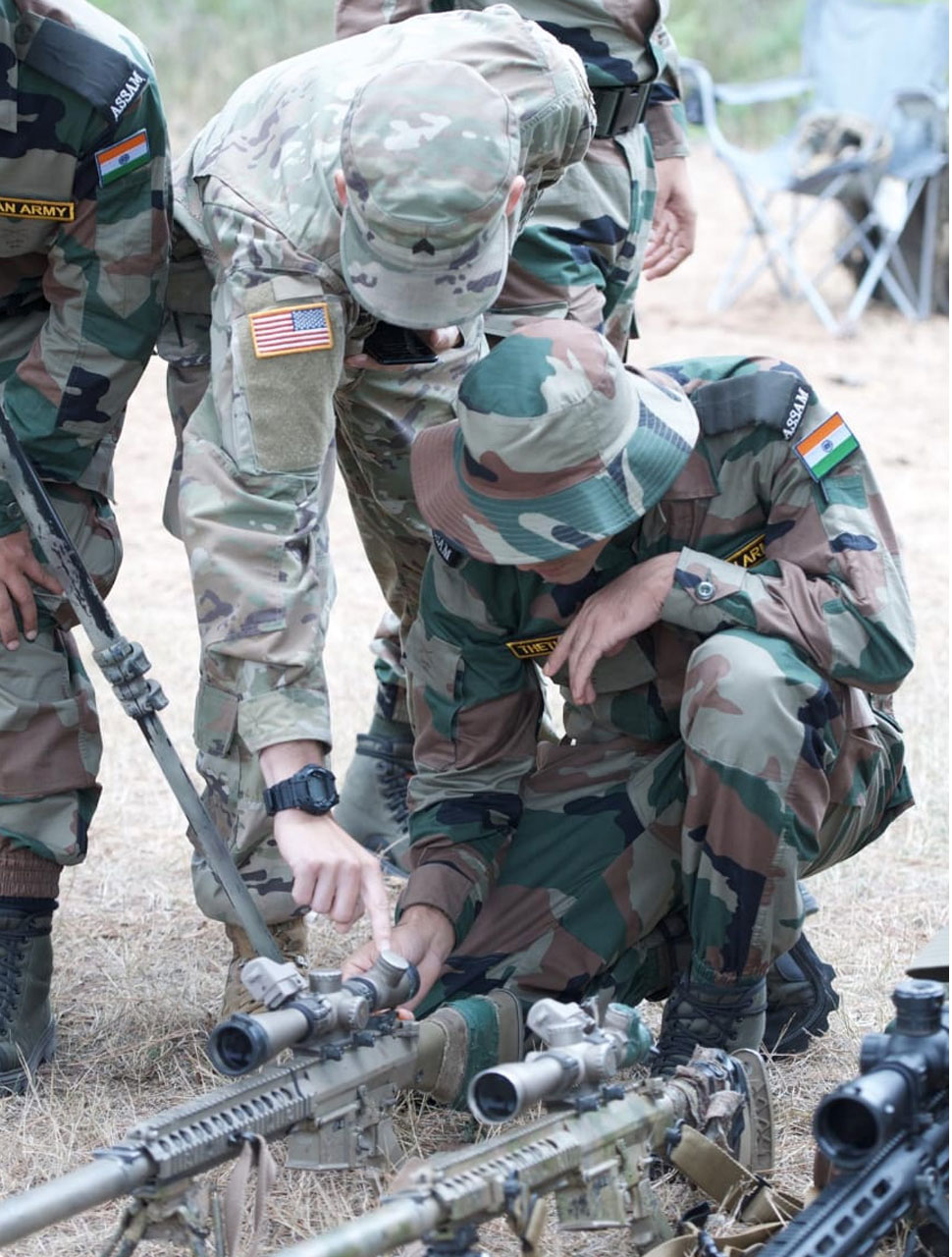 भारत-अमेरिका का बड़ा संयुक्त सैनिक अभ्यास big military exercise Indo-US