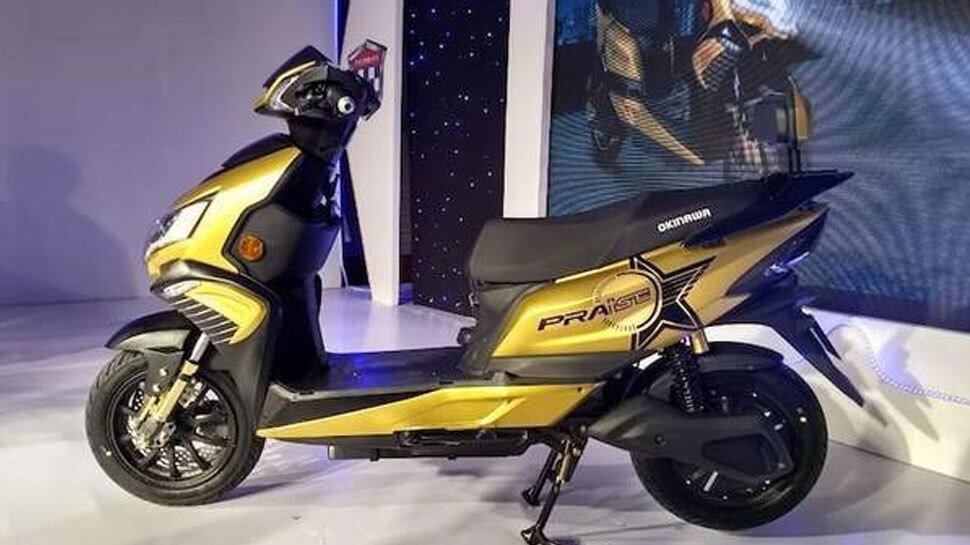 कुछ दिन पहले ही लॉन्च किया प्रेज प्रो okinawa praise electric scooter