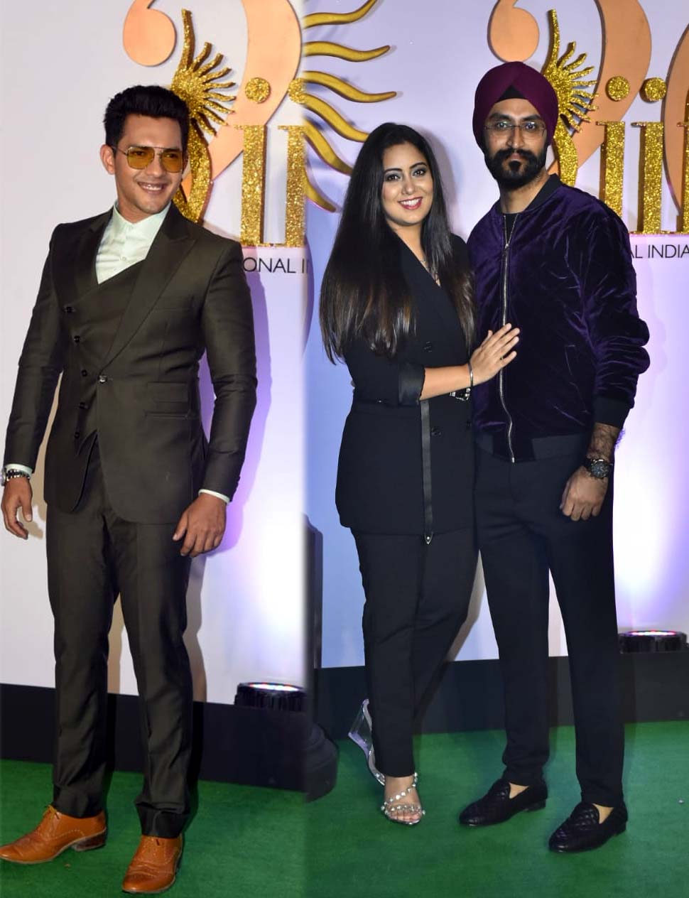 आदित्य-हर्षदीप IIFA Rocks 2019: Katrina Kaif, Radhika Madan and Rakul Preet look glamorous in Golden Style