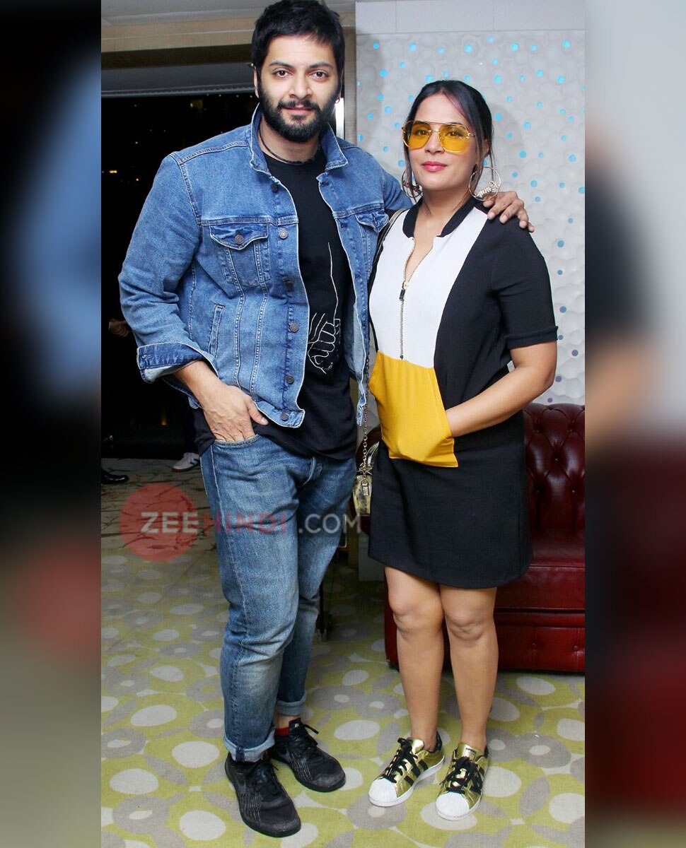 गर्लफ्रेंड ऋचा चड्ढा के साथ अली फजल Richa With Ali