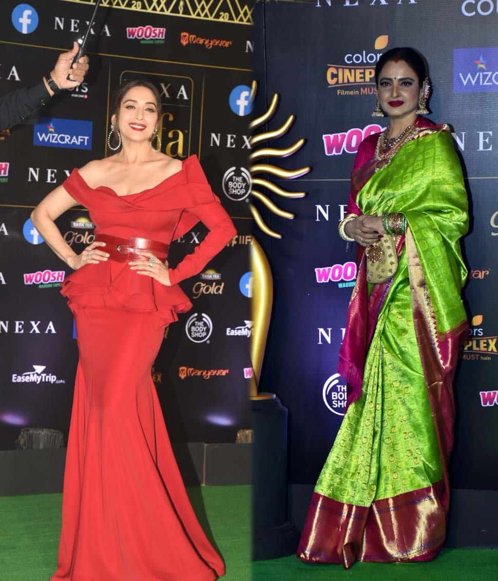 एवरग्रीन ब्यूटीज IIFA Awards 2019: Deepika Padukone shahid Kapoor katrina kaif and others at Red Carpet