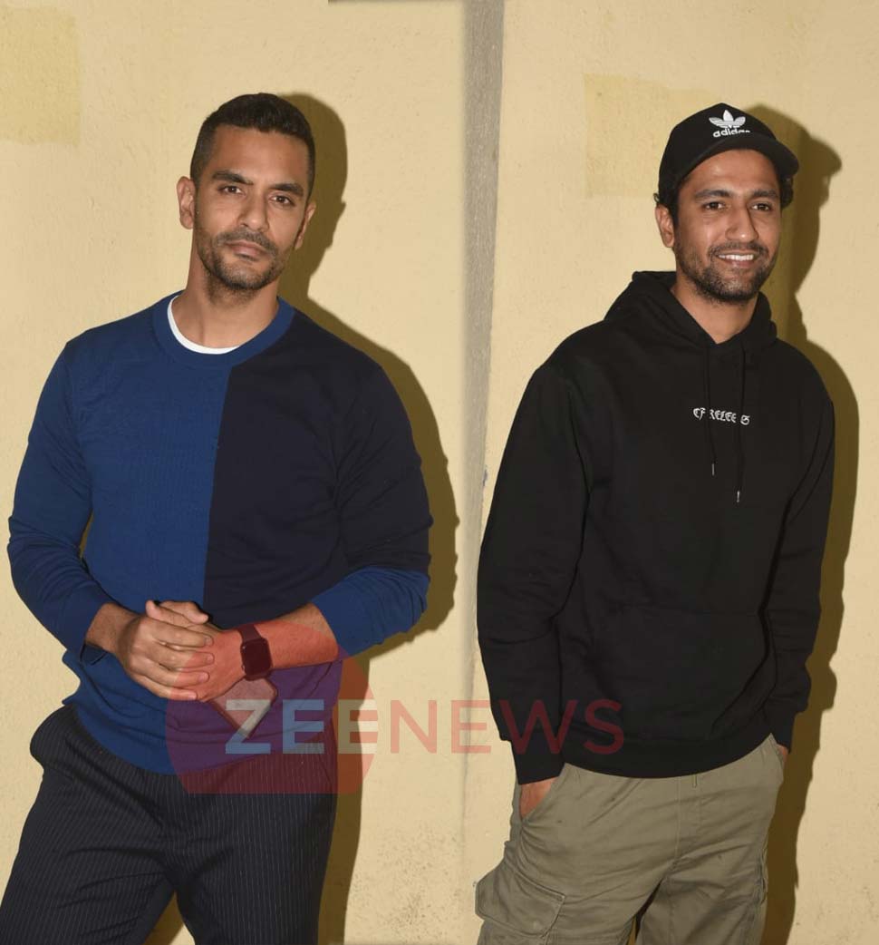 अंगद बेदी-विक्की कौशल Sonam Kapoor Host The Zoya Factor Screening for Bollywood Arjun Vicky katrina spotted