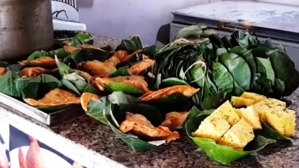 राजधानी एक्सप्रेस में भी प्लास्टिक क्रश मशीन का उपयोग शुरू Eco Friendly Plates in ratlam madhya pradesh