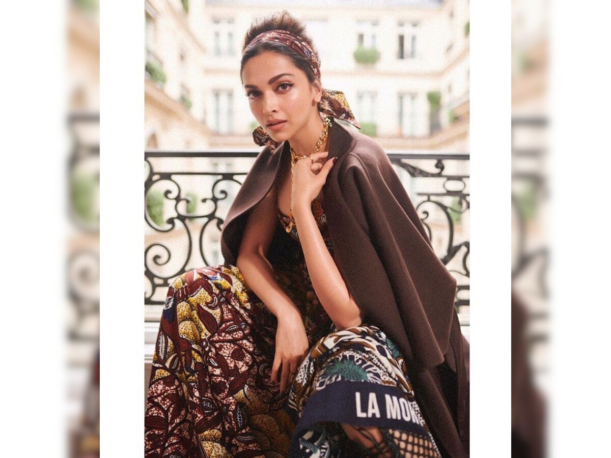 Paris Fashion Week: Deepika Padukone makes heads turn with retro chic  strapless gown