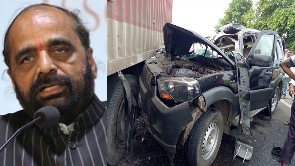 Image result for Hansraj Ahir accident