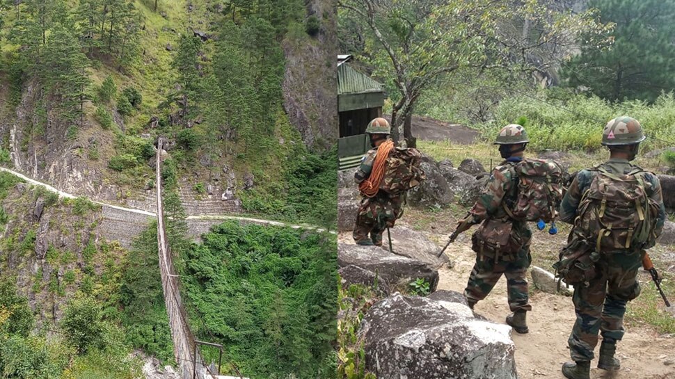 Indian ARMY last post near china border wacha --these border areas ...