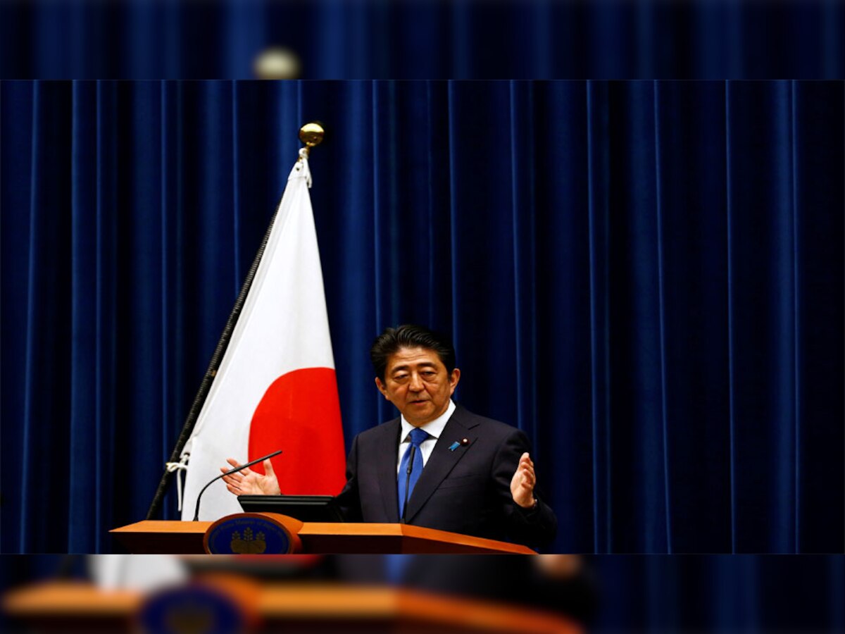 जापान के प्रधानमंत्री शिंजो आबे (फाइल फोटो साभार - रॉयटर्स)