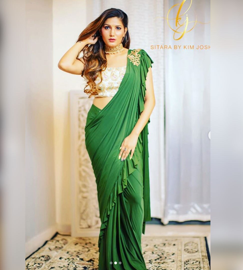 15 करोड़ नेट वर्थ Sapna Chaudhary New Photoshoot